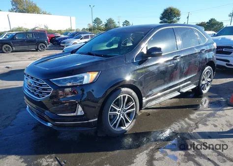 2019 Ford Edge Titanium from USA, damaged, VIN 2FMPK3K90KBB10341